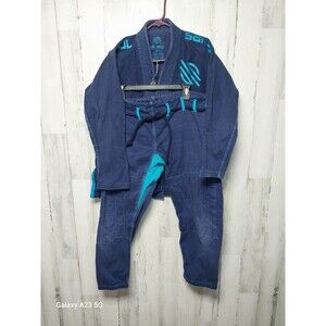 SANABUL GI SET PANTS & TOP Kimono SZ A1 Blue JU-JITSU MARTIAL ARTS